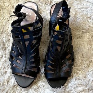 Vince Camuto Black Strappy Sandals